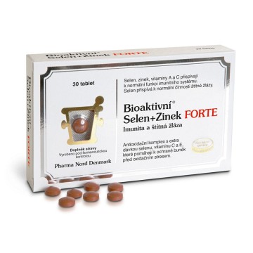 Bioaktivní Selen+Zinek FORTE —30 tablet