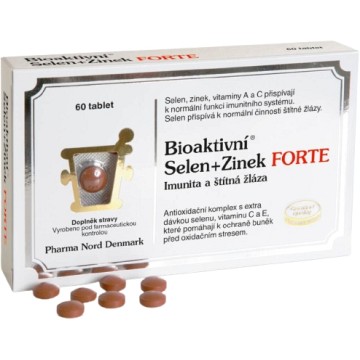 Bioaktivní Selen+Zinek Forte —60 tablet