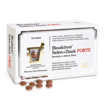 Bioaktivní Selen+zinek FORTE—150 tablet