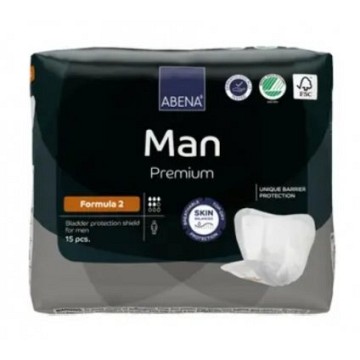 Inkontinenční vložky ABENA MAN PREMIUM FORMULA 2—sacost 700ml, 15ks