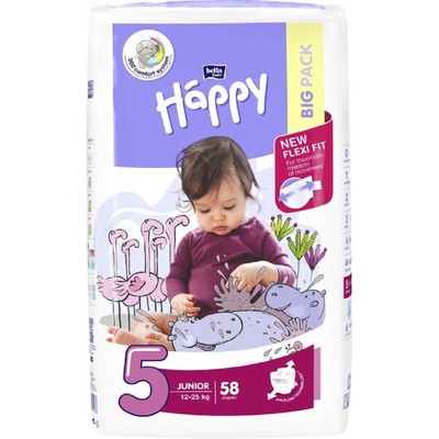 Dětské pleny Happy Junior—58ks