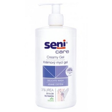 Seni Care Krémový mycí gel 3% urea—500 ml