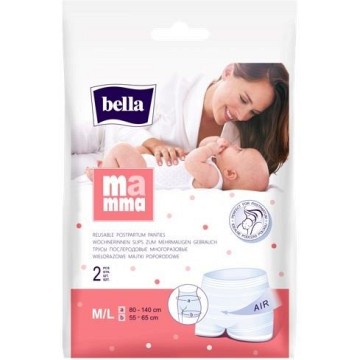 Bella Mamma síťované kalhotky M-L —2ks