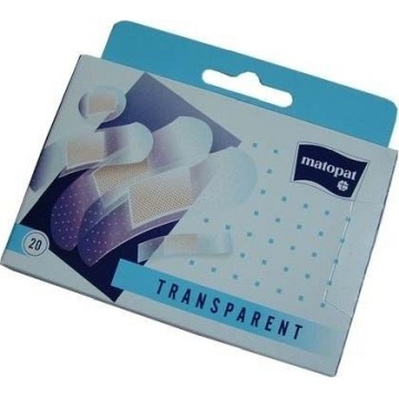 Matopat Transparent—náplast 20 ks