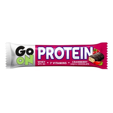 GO ON! Proteinová tyčinka s brusinkami a goji—50 g