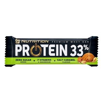 GO ON Proteinová tyčinka 33% slaný karamel —50g