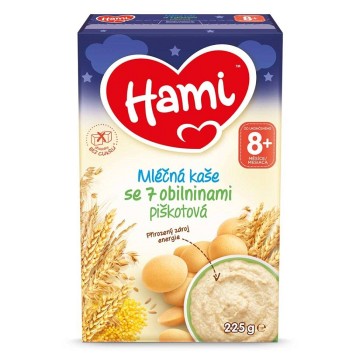 Hami mléčná kaše se 7 obilninami piškotová—225g