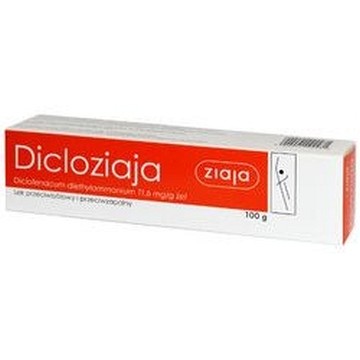 Dicloziaja 11,6 mg/g—gel 100 g