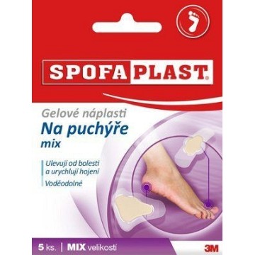 3M Spofaplast 913 Gelové náplasti na puchýře mix—5 ks