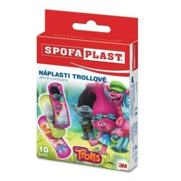 3M Spofaplast 113 Dětské náplasti Trollové—10 ks