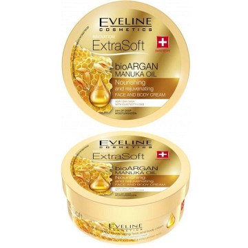 EVELINE ExtraSoft Argan oil face+body cream—200 ml