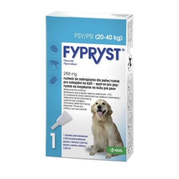 Fypryst Dogs 1 x 2.68 ml spot-on pro psy—pro velké psy 20 - 40 kg