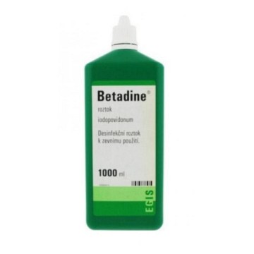 Betadine 100mg/ml—roztok 1000 ml