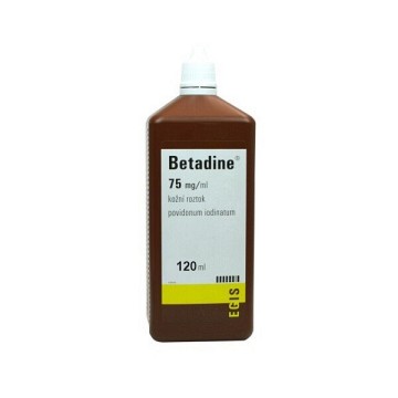 Betadine 75mg/ml—roztok 120 ml