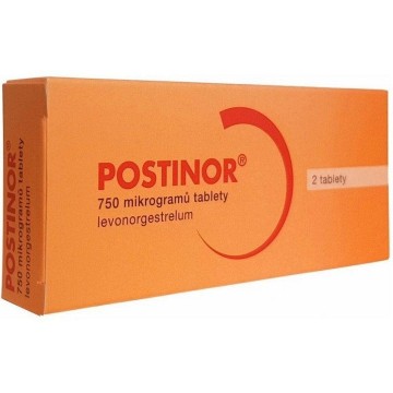 Postinor—0,75 mg, 2 tablety