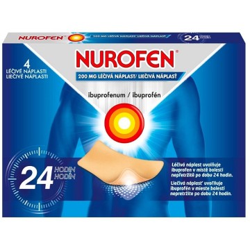 Nurofen 200mg—4 léčivé náplasti