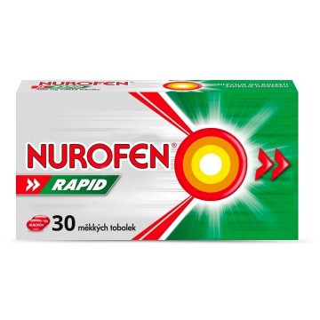 Nurofen Rapid 400mg—30 měkkých tobolek