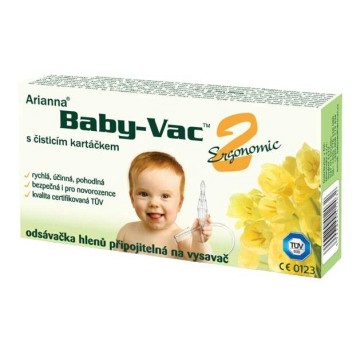 Arianna Baby-Vac 2 s čisticím kartáčkem—Odsávačka hlenů