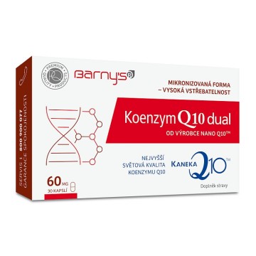 Barny´s Koenzym Q10 Dual 60mg—30 tobolek