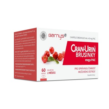 Barny´s Cran-Urin megaPack Brusinky—60 tobolek