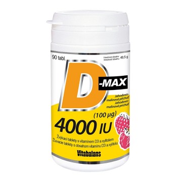 D-Max 4000 IU—90 tablet