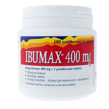 IbuMax 400 mg—100 potahovaných tablet