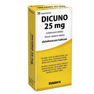 Dicuno 25 mg potahované tablety—30 tablet