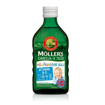 Mollers Omega 3 Můj první rybí olej—250 ml