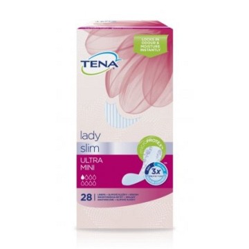 Inkontinenční vložky TENA Lady Slim Ultra Mini—28ks