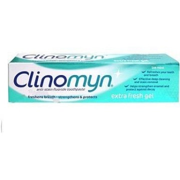 Clinomyn Extra Fresh Gel Ice Mint zubní pasta—75 ml