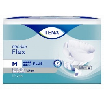 Absorpční kalhotky TENA Flex Plus M—boky 71-102cm, savost 1820ml, 30ks