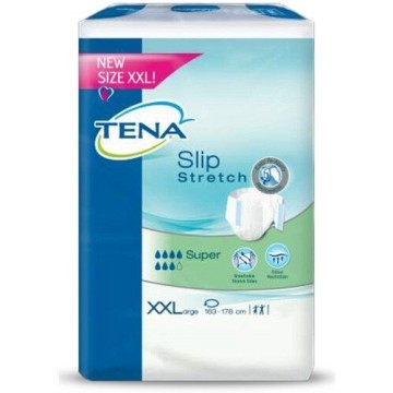 Absorpční kalhotky TENA Slip Stretch XXL—boky 163-178cm, savost 2900-3300ml, 32ks