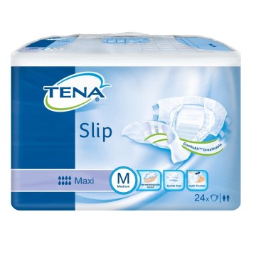 Absorpční kalhotky TENA Slip Plus Medium—boky 73 - 122 cm, savost 3260ml, 24ks