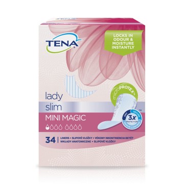 Inkontinenční vložky TENA Lady Mini Magic—34ks