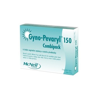 Gyno-Pevaryl 150 Combipack—3 vaginální čípky + 15 g krému