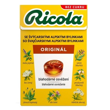 Ricola Bylinný Originál bez cukru—40 g