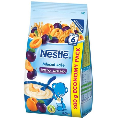 Nestlé Mléčná kaše Švestka-meruňka—300 g