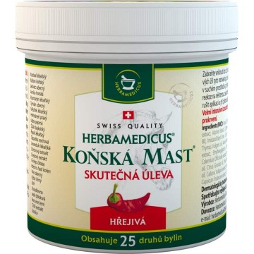 Koňská mast hřejivá—500 ml