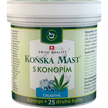 Koňská mast s konopím chladivá—250 ml