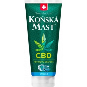 Koňská mast s CBD chladivá—200 ml