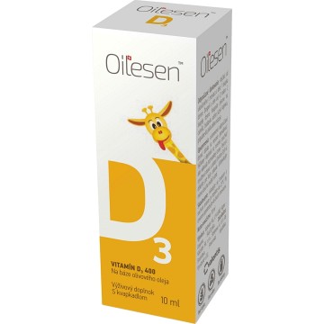 Oilesen Vitamin D3 400—kapky 10 ml