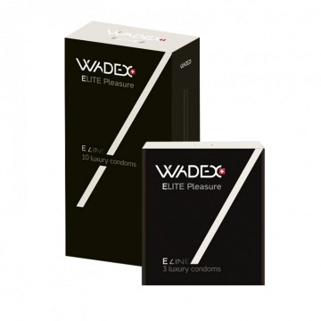 Kondom WADEX Elite Pleasure—3 ks