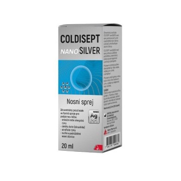 Coldisept nanoSilver nosní sprej—20ml