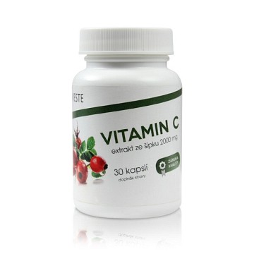 Vieste Vitamin C ze šípku 2000 mg —30 kapslí