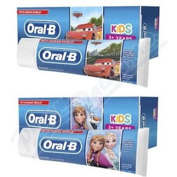 Oral-B zubní pasta dětská Frozen/Cars—75 ml