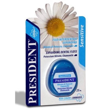 PresiDent Dentální nit Sensitive—25 m