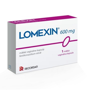 Lomexin—600mg, 1 měkká vaginální tobolka