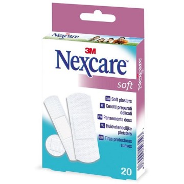 3M Nexcare Soft náplasti—20 ks