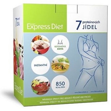 Express Diet proteinová dieta 7 instantních jídel