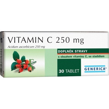 Generica Vitamín C 250mg—30 tablet